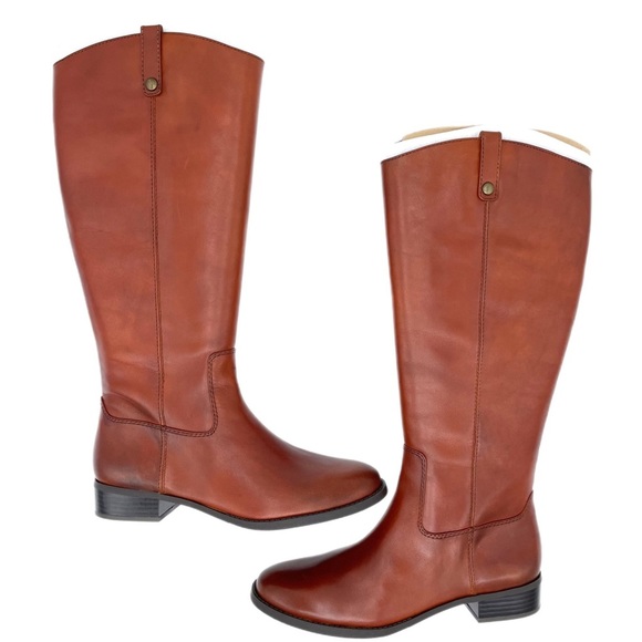Inc International Concepts Fawne Wide-Calf Riding Leather Boots NIB Size 12M-WC - Picture 9 of 16